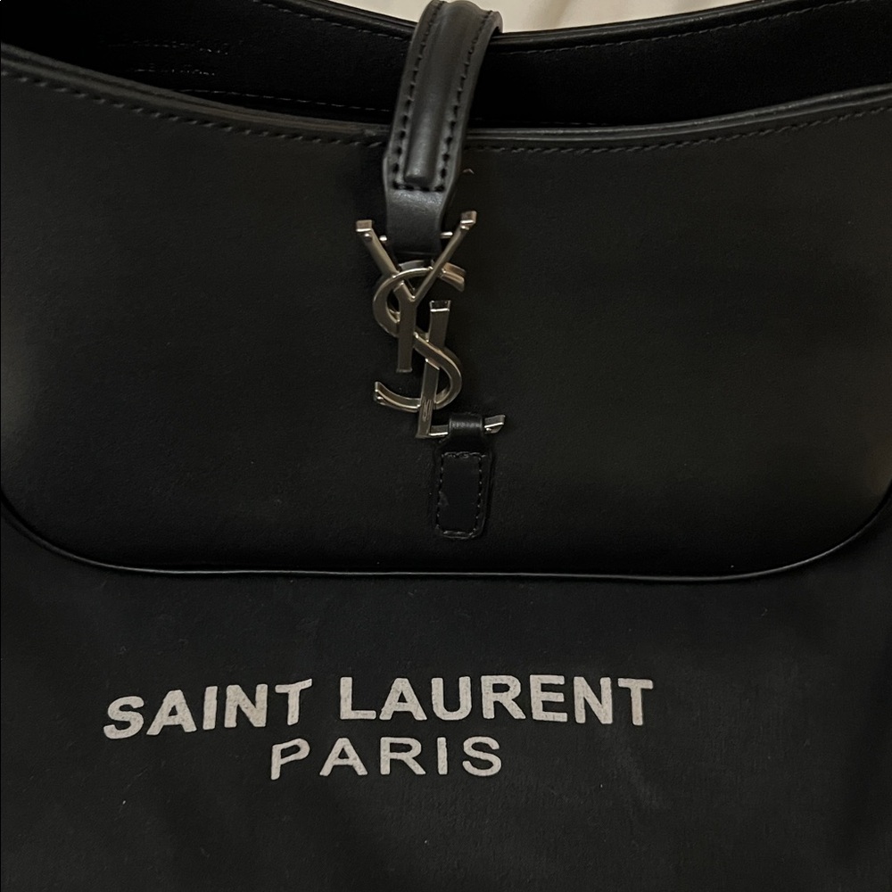 Saint Laurent Black & Silver Handbag